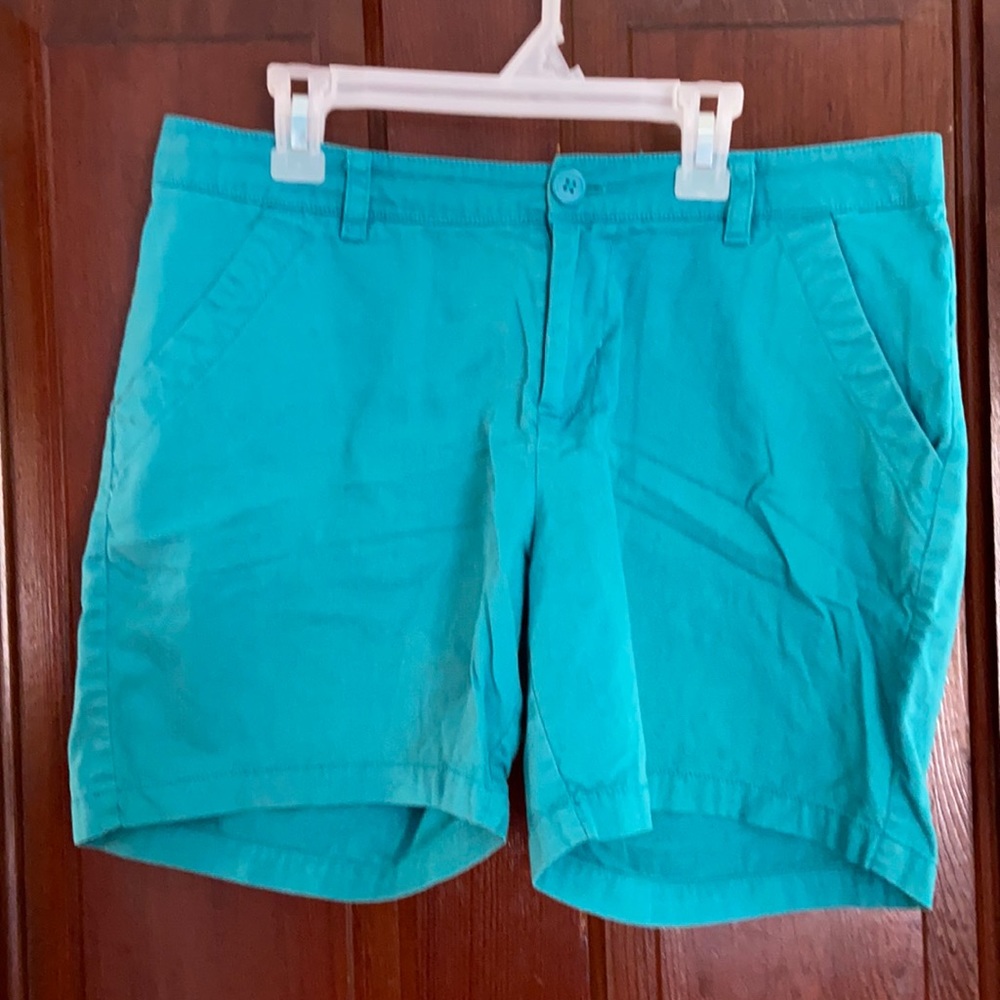 Columbia Teal Shorts Size 10
